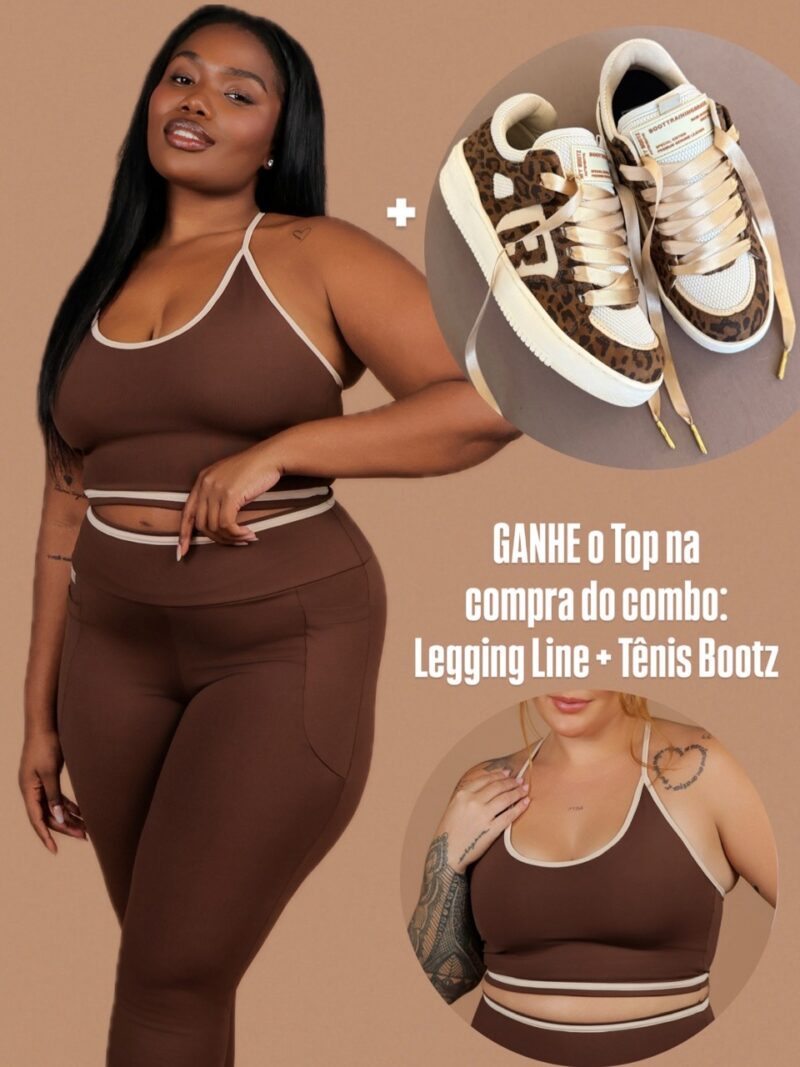 GANHE Top na compra da Legging + Tenis Bootz
